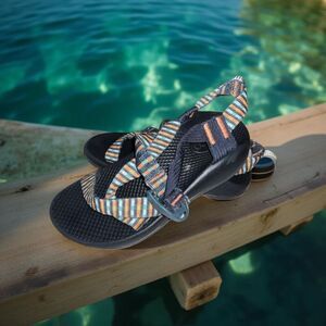 Chaco Kids Sandals ZX1 Tarten Strap Hiking Shoe Size 2